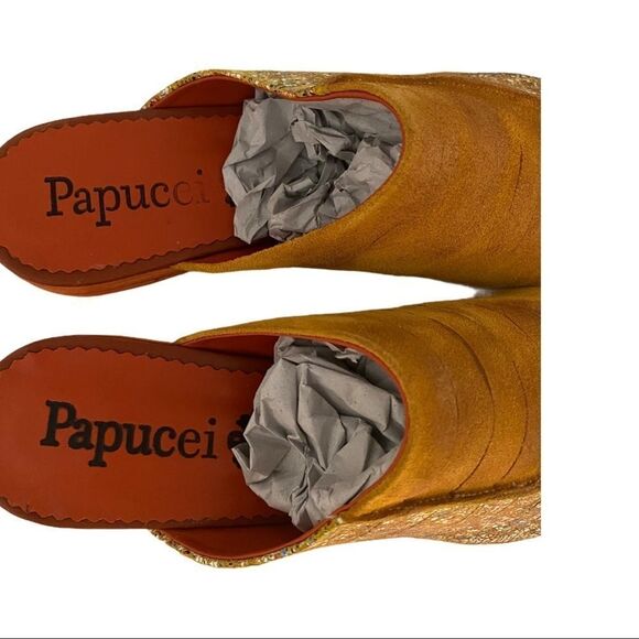 Papucei New Women’s Snake Mule Leather - Picture 7 of 9